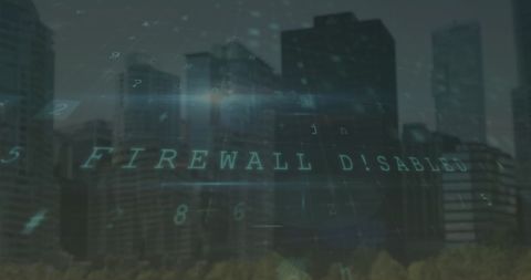 Digital Security Breach Warning in Urban Environment - Download Free Stock Images Pikwizard.com