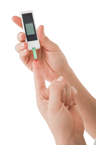 Transparent Fingers Pricking for Blood Test with Glucometer - Download Free Stock Videos Pikwizard.com