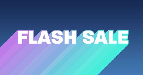 Bright Flash Sale Promotion on Blue Gradient Background - Download Free Stock Images Pikwizard.com