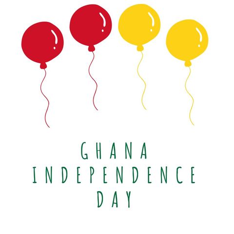 ghana independence day festive balloons - Download Free Stock Templates Pikwizard.com