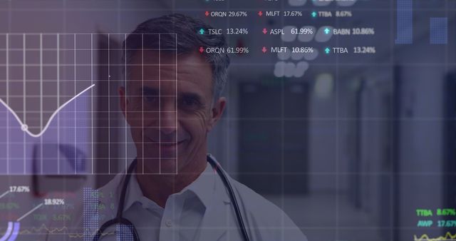 Doctor Analyzing Digital Health Data And Clinical Graphs - Download Free Stock Images Pikwizard.com