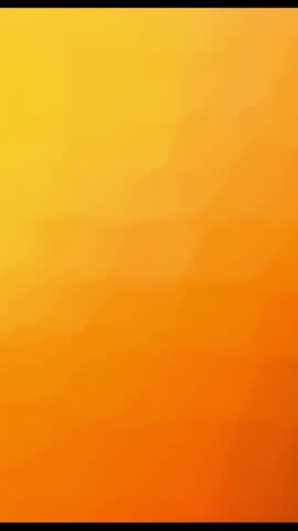 Vertical polygonal gradient animation filling screen creating warm orange-yellow ambient backdrop