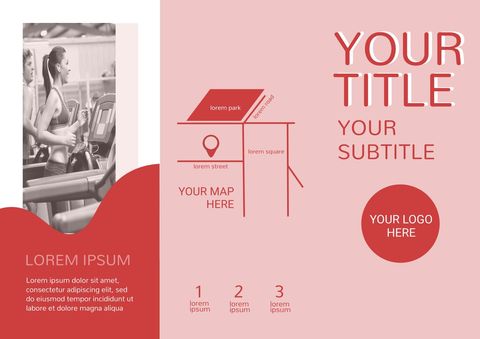 Motivational Fitness Flyer with Woman Exercising - Download Free Stock Templates Pikwizard.com