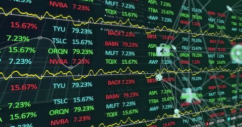 financial market data with medical icons overlay - Download Free Stock Images Pikwizard.com