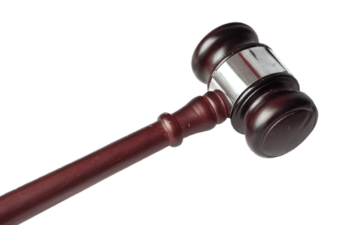 top view of judge's gavel on transparent background - Download Free Stock Videos Pikwizard.com