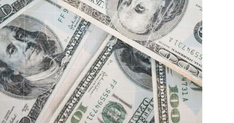 US Dollar Banknotes Overlapping in Abstract Pattern - Download Free Stock Images Pikwizard.com