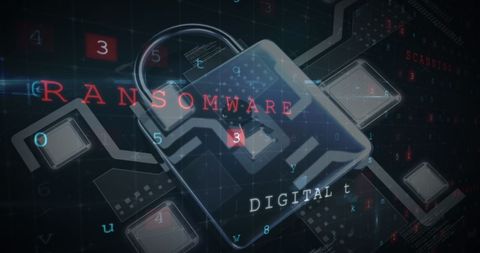 digital lock and ransomware concept in cybersecurity - Download Free Stock Images Pikwizard.com
