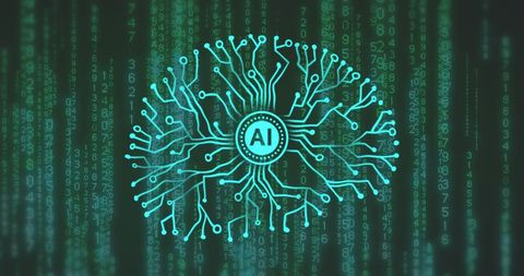 AI Neural Network with Digital Interface