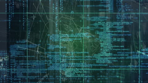 Digital Data Stream and Cyber Security Visualization