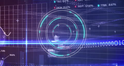 Digital Financial Data with Binary and Graph Overlay