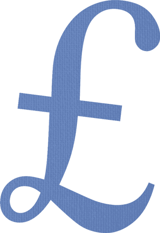 Transparent Blue British Pound Sterling Symbol Illustration - Download Free Stock Videos Pikwizard.com