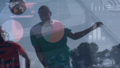 Dynamic Intersection of Soccer Action and Statistical Data Visualization