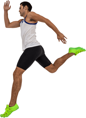 dynamic man running on transparent background - Download Free Stock Videos Pikwizard.com