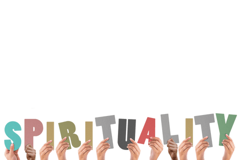 Transparent Hands Holding Colorful Spirituality Word - Download Free Stock Videos Pikwizard.com