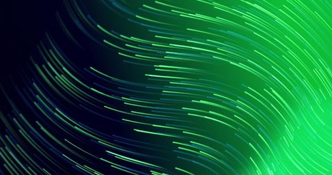 Hypnotic Green Light Trails on Gradient Background - Download Free Stock Images Pikwizard.com