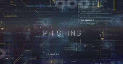 Cybersecurity Danger of Phishing and Data Connections Visualization - Download Free Stock Images Pikwizard.com