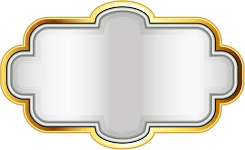 transparent gold and silver ornate frame with copy space - Download Free Stock Videos Pikwizard.com