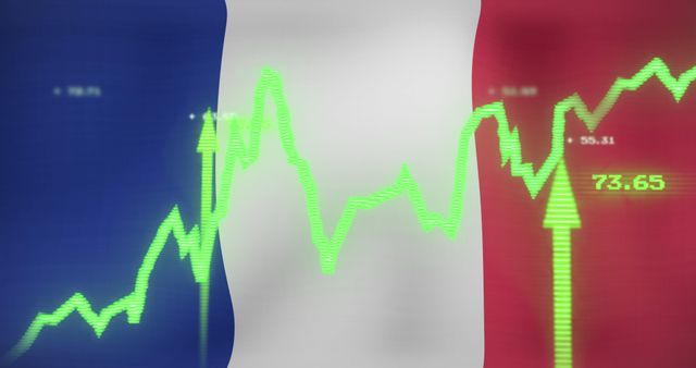 France Stock Market Data Visualization Concept - Download Free Stock Images Pikwizard.com