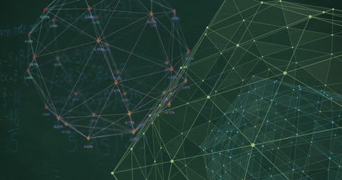 Complex Data Networks and Connections with Digital Interface - Download Free Stock Images Pikwizard.com