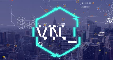 Futuristic NFT Digital Overlay on Cityscape