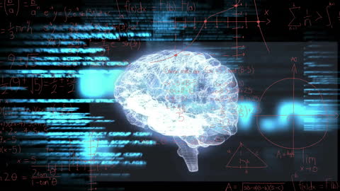 Digital Brain Analysis with Mathematical Calculations