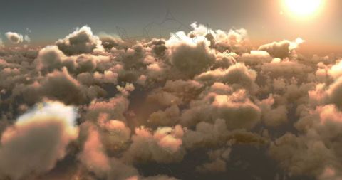 Serene Sunset Clouds in Dreamy Sky - Download Free Stock Images Pikwizard.com
