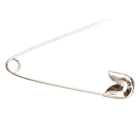 Open Silver Safety Pin with Transparent Background - Download Free Stock Videos Pikwizard.com