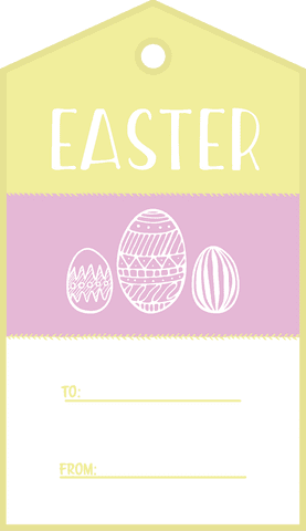 colorful easter label design on transparent background for easy customization - Download Free Stock Videos Pikwizard.com
