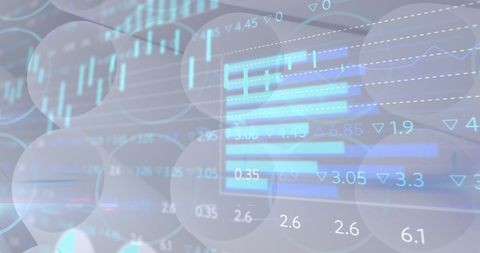 Digital Interface Financial Data Analysis Background - Download Free Stock Images Pikwizard.com