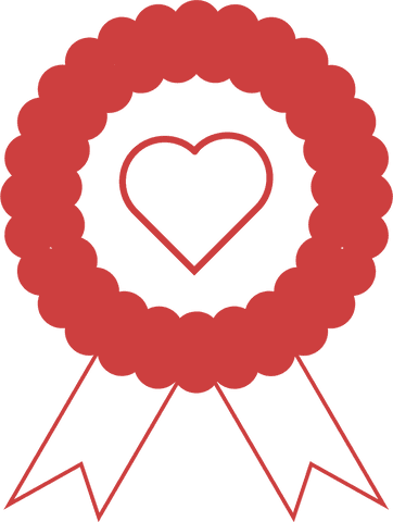 Badge with Heart Design on Transparent Background Illustration - Download Free Stock Videos Pikwizard.com