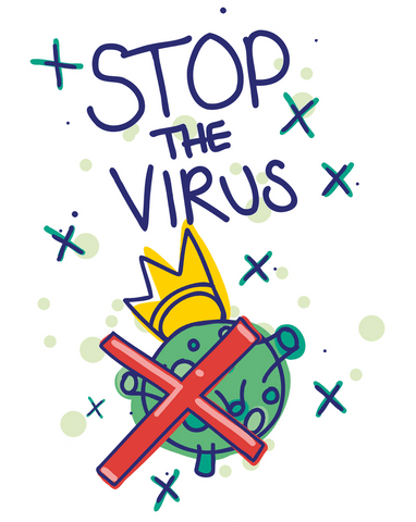 stop the virus illustration on transparent background - Download Free Stock Videos Pikwizard.com
