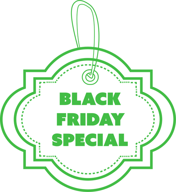 Black Friday Special Green Tag on Transparent Background - Download Free Stock Videos Pikwizard.com