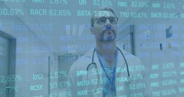 Doctor Analyzing Digital Data in Modern Hospital - Download Free Stock Images Pikwizard.com