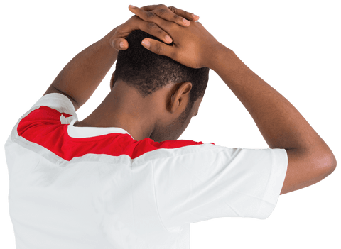 disappointed fan expressing emotions on transparent background - Download Free Stock Videos Pikwizard.com