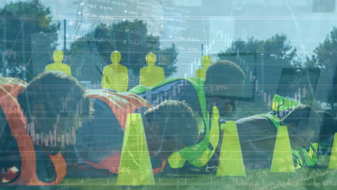 Innovative Fusion of Soccer Training and Financial Data Visualization