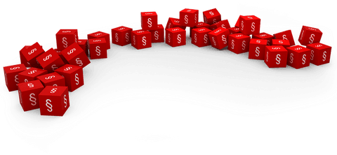 Falling Red 3D Blocks of Transparent Section Symbols - Download Free Stock Videos Pikwizard.com