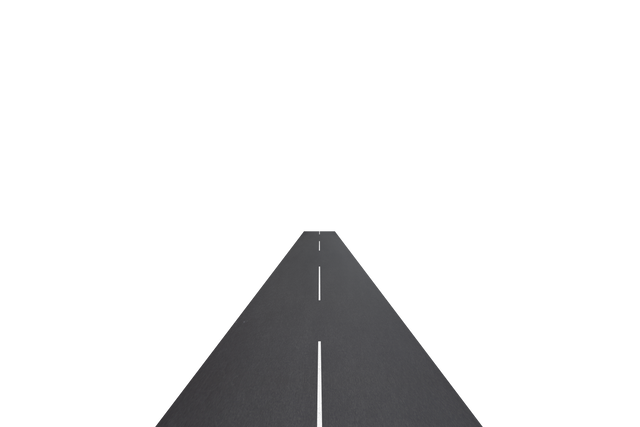 Transparent Road with Disappearing Horizon. Space Concept PNG Illustration - Download Free Stock Videos Pikwizard.com