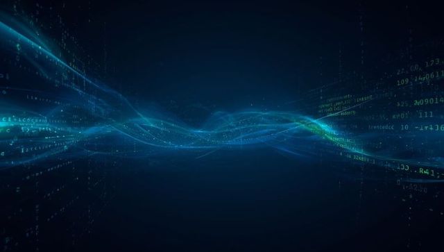 Flowing Digital Data Wave in Cyber Space