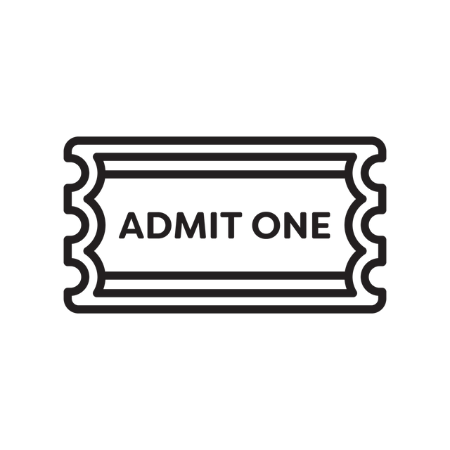 Transparent Admit One Ticket Badge Illustration - Download Free Stock Videos Pikwizard.com