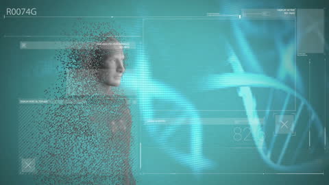 Digital Transformation of Human with DNA in Futuristic Interface