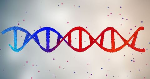 colorful dna strand with artistic background - Download Free Stock Images Pikwizard.com