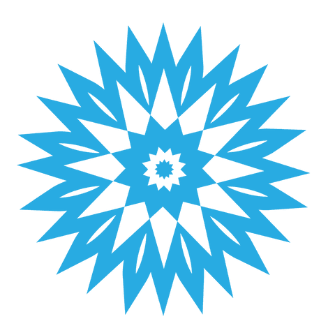 Elegant Transparent Blue Snowflake Digital Design - Download Free Stock Videos Pikwizard.com