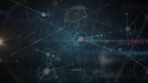 Network Connectivity and Data Analytics Visualization