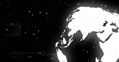 Digital Earth with Floating Code in Cosmic Space