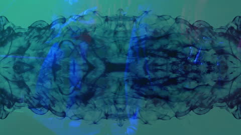 Psychedelic Guitar Abstract Animation with Moving Patterns