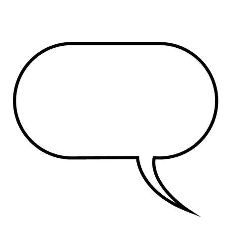 Transparent Speech Bubble for Communications Design Projects - Download Free Stock Videos Pikwizard.com