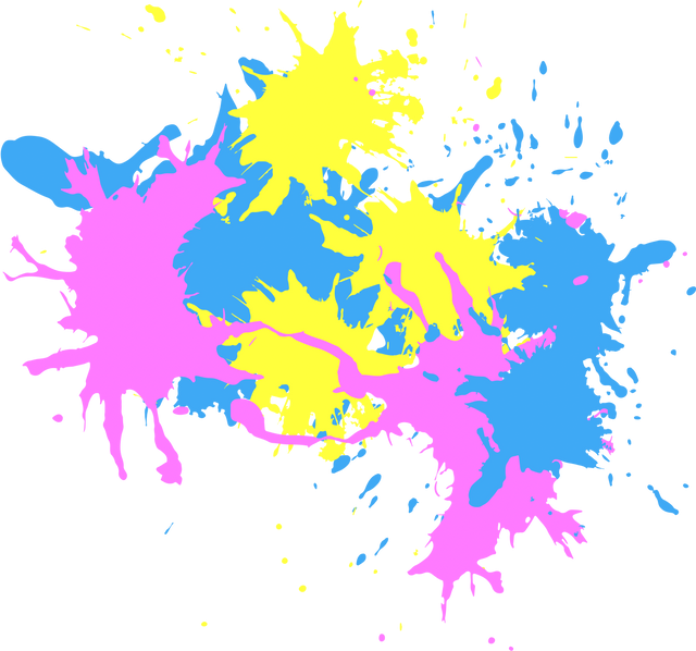 Colorful Abstract Paint Stains on Transparent Background - Download Free Stock Videos Pikwizard.com