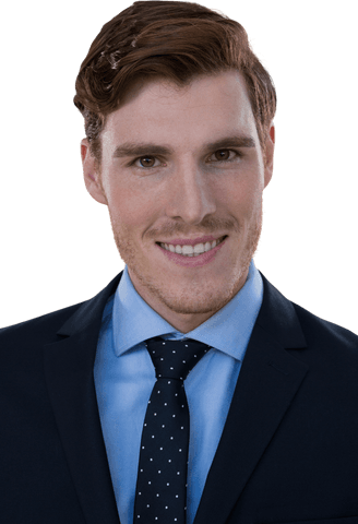 smart businessman smiling with transparent background - Download Free Stock Videos Pikwizard.com