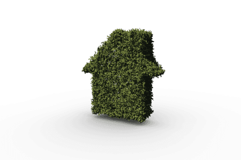 lush grass-covered house symbol on transparent background - Download Free Stock Videos Pikwizard.com