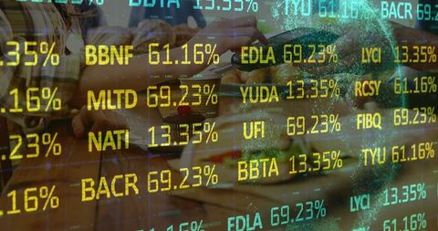 Digital Financial Interface with Data Overlay on Payment Terminal